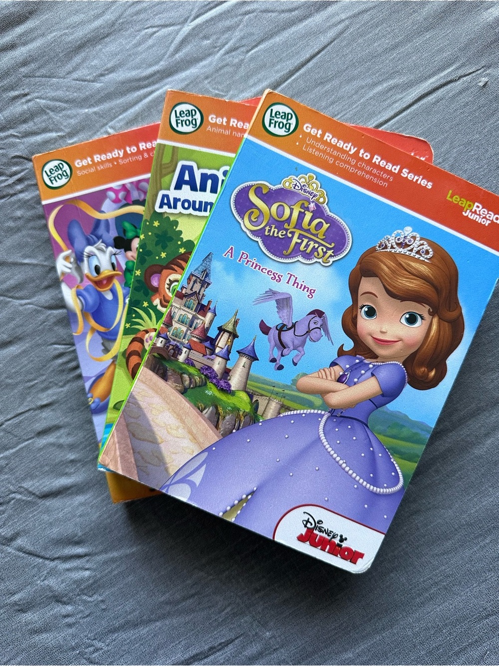 3 Books Leap Frog Leap Reader Junior Set